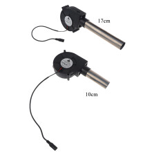 Electric Cooking Air Blower Fire Charcoal Starter for Heating Stove Cooking Tool 10cm