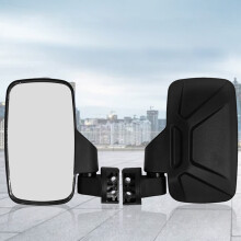 Side Mirrors with Wide Viewing Angles Adjustable Side Mirrors Simple Installs