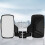 Side Mirrors with Wide Viewing Angles Adjustable Side Mirrors Simple Installs 1