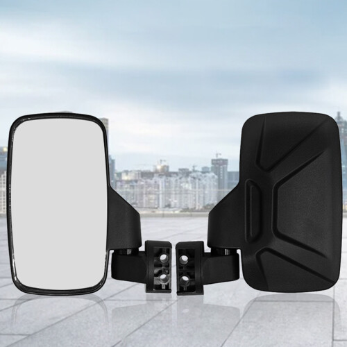 Side Mirrors with Wide Viewing Angles Adjustable Side Mirrors Simple Installs
