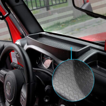 Car Dash Tray ABS Storage Tissue Card For JK 2011-17 for Car Interior Space