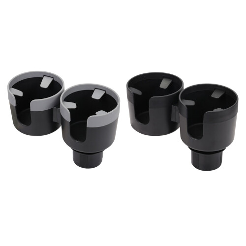 Car Drink Cup Holder Car Cup Holder Expander Organizer With Adjustable Base Gray 1