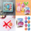 Easter Sticker Self-Adhesive Labels Easter Eggs Sticker for Decorating, Envelope 1