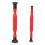 2Pcs Hand Lapping Grinding Stick Tool Set Double Ended Valves Lapper Kit 6