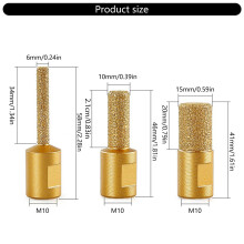 Angle Grinder Burr for Metal Polishing, Tile Smoothing, and Marble Refinishing 15mm