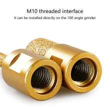 Angle Grinder Burr High Hardness Grinding Head File for Smoothing Industrial Use 10mm
