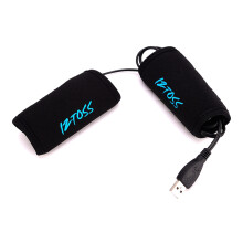 USB Heated Handlebar Gloves Hand Warmer for Motorcycle Water Resistant Anti Slip