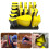 16Pcs Hand Sanding Block Hook and Looping Foam Interchangeable Assorted Pad Grinding 2