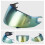 Durable Motorcycle Visor Crisp Visibility Clear Helmet Shield PC Shield Lens Gold flakes 1