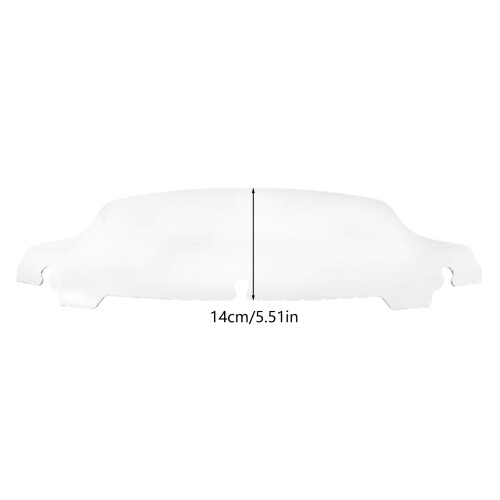 Motorcycle Side Panel Front Wind Shield Air Deflector Plate Upper Wind Deflector Clear 1