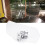 Motorbike Modification Accessory Windshield Clip On Windscreen Extension White 1