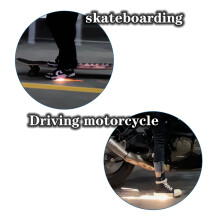 Upgrades Protective Shoe Cover Protector for Motorcycling Biking Skateboarding 2PCS