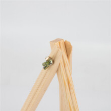 Wood for Triangle Display Easel Used as a Mobile Phone Bracket Small Object 22x36cm