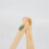 Wood for Triangle Display Easel Used as a Mobile Phone Bracket Small Object 22x36cm 1