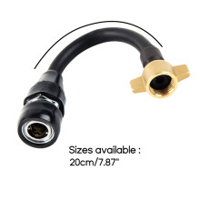 Professional Dust Blowing Pipe Air Pipe 6/8-inch Connecting Pipe SP20 Thread 20CM
