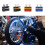 Cable Lubrication Tool Lube Luber Lubricator Motorcycle Bicycles Wire Oiler Blue silver 5
