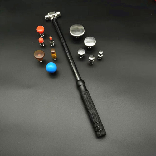 Car Dent Puller Dent Repair Tool Auto Repair Sheet Metal Hammer with Tips D