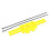 Exhaust Muffler Tail Pipe Shield Protector Guard for Motorcycle ATV Yellow 5