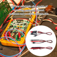 Easy to Use Battery Internal Resistance Testing Accessory for Small 4 core 4 wire
