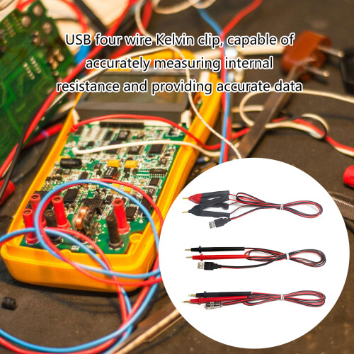 Easy to Use Battery Internal Resistance Testing Accessory for Small 4 core 4 wire