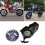 Black Pull Start+ Flywheel for 47cc 49cc 2 stroke Mini Pocket Scooter Dirt Bike 1
