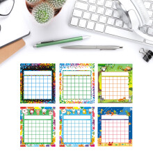 Cartoon Reward Boards Student Incentive Chart for Encourages Good Behaviour 005 green