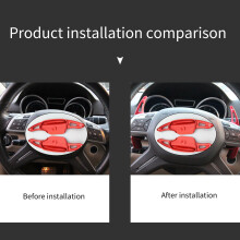Car Steering Wheel Shifter Paddle Gear Paddles Extender Decors Blue