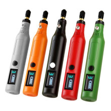High Accuracy Miniature Electric Carving Tool Set with Digital Display 43 Pieces Orange