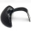 Motorcycle Backrest Pad Rear for Seat Support Back Saddle Motorcycle for Adults Black 1