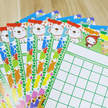 50 Pieces Positive Behavior Reward Board for Classroom Student Teacher Family 006 blue