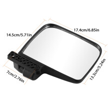 Backups Glass Flexible Adjustment Reversing Glass Side Glass for Golf Cart