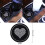 Auto Bottle Holder Insert Coasters Car Water Cup Holder Pad Non-slip Mat lake blue 1