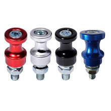 Aluminum Alloy Car M10 Winch Hook Stand Mount for 3/8in 1/2in U-Shape Clip Blue