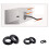 260Pcs Rubber Grommet Firewall Hole Plug Assortment Rubber Grommet Kit 1