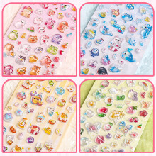 Ocean Animal Butterfly Dessert Stickers for Planner Journals Tablet Cute pet time