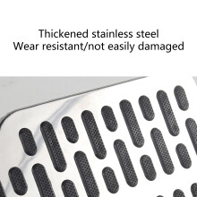 Vehicle Foot Pads Strong Wear Resistance Car Pedal Automotive Steel Footrest Black