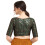Wow! Grόne Jacquard-Bluse fόr Damen  Rbbl163S 3