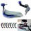 Motorcycle Hand Guard Handguard Shield Windproof Universal Protective Gear Red 1