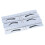 Microblading Eyebrow TattooPosition Ruler Guide Makeup Eye Brow Measure Stencil 3 4