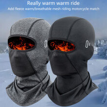 Winter Balaclava Bicycles Cycling Travel Cap Face Cover Windproof Hat Face Mask Black