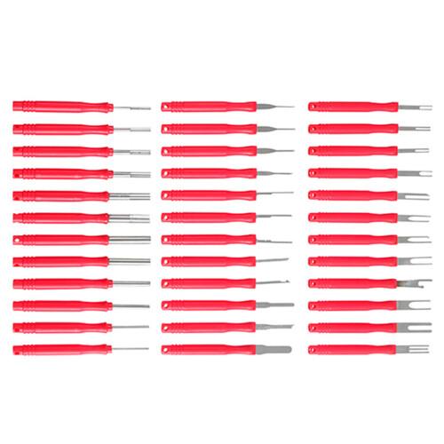 Car Terminal Removal Tool Set Electrical WirePlug ConnectorPin Extractor 6pcs 1
