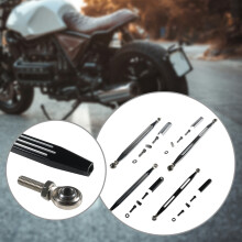 Shifters Rod Linkages Motorbike Accessory for Davidson Electra Street Silver third line