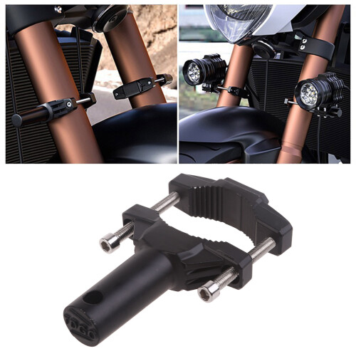 Universal Mount Bracket For Motorcycle Bumper Modified Headlight Stand Frame 2
