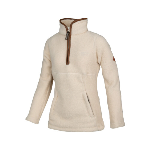 JACK PYKE JACK PYKE Ladies Half Zip Sherpa Fleece Pullover Sail Large 1