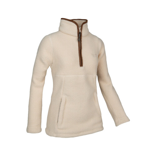 JACK PYKE JACK PYKE Ladies Half Zip Sherpa Fleece Pullover Sail X-Small 2