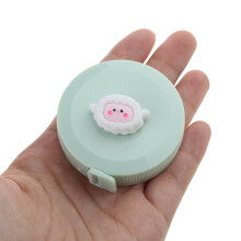 Portable Retractable Ruler Children Height Ruler Centimeter Inch- Roll Sewing elephant