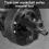 Convenient Balancer Extractor set Steel Harmonic Balancer Pullers for Vehicle 9