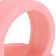 Silikon Ringcover Schutzhülle Smart Ring Pink 3er