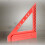 Woodworking Square Protractor 22.5/30/45/67.5 Triangle Measuring Tool 4