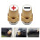 Battery Poles Adapter Terminal Connector Brass Positive Negative Electrical Clamp 2